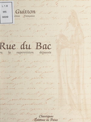 cover image of Rue du Bac